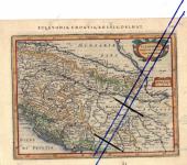 ZEMLJEVID MERCATOR - HRVAŠKA + BOSNA, 1640