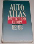 AUTO ATLAS – DEUTSCHLAND, EUROPA 92/93 1992, avto atlas