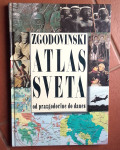 Prodam knjigo Zgodovinski atlas sveta od prazgodovine do danes