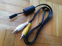 Audio video kabel za fotoaparat (80 cm)