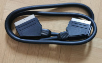 SCART kabel dolg cca 1m, SKART kabel (SCART-SCART)