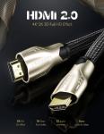 UGREEN HDMI 2.0 4K/60Hz, kvaliteten 0,5m, certified