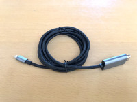 USB-C na HDMI, 4K/60hz, kvaliteten 2m kabel
