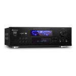 Auna AMP 5100 BT stereo ojačevalec, Črna