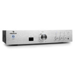 Auna AV2-CD508BT HiFi ojačevalnik, Srebrna