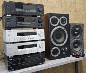 Receiver Yamaha Onkyo, lahko z zvočniki, ugodno