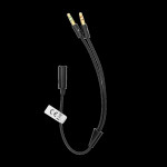 ADAPTER 3,5 mm ženski 4-polni - 2 X 3,5 mm moški 3-polni