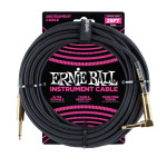 ERNIE BALL 6058 Black 7.5m instrumentni kabel