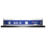 1x10 Verbatim M-Disc BD-R BluRay 25GB 4x Speed Cakebox za tiskanje