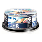 1x25 Philips CD-R 80min 700MB 52x SP