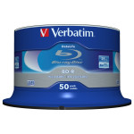 1x50 Verbatim BD-R Blu-ray 25GB 6x Speed Datalife brez identifikacije