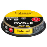DVD 1x10 Intenso DVD+R 8,5 GB 8x hitrost, dvoslojni, natisljiv