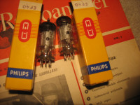 elektronke vacuum tube lampe EF40  za radio aparate, ojačevalnike