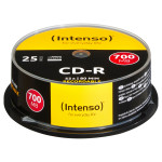 Intenso CD-R 80/700MB 52x hitrost, vreteno Cakebox