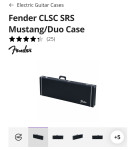 Kovcek za električno kitaro fender