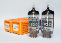 Par Siemens & Halske E82CC (ecc82), Munich Germany NOS 1960s