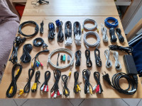 Razni kabli z konektorji