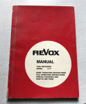 Revox A77 manual