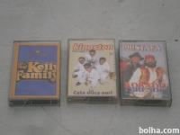 Tri kasete, Kelly Family, Kingston, Korado Brendy