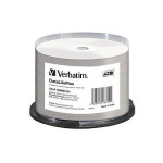 Verbatim CD-R 80 / 700 MB 52x bele široko potiskljiv NON-ID