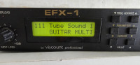 Vintage multiefekt Viscount EFX-1 Popolno delujoče  Cena 40€ Ljubljana