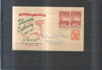 100 LET OD TELEGFAF - Avstralija 1954 FDC - (msmk)