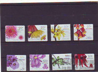 AUSTRALIA - CVETJE - 8 znamk* - (msmk)