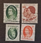Avstralija 1963, dve celotni seriji, kraljica Elizabeta