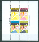 Avstralija 1976 nacionalni teden znamk blok 2 MNH**