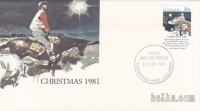 AVSTRALIJA 1981 - FDC Božič