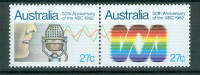 Avstralija 1982 50 let radia serija MNH**
