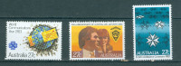 Avstralija 1983 3 sam. znamke MNH**