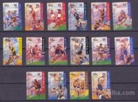 AVSTRALIJA 1996 - Avstralski nogomet žig. samolepilne znamke