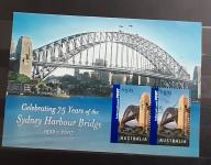 Avstralija 2007 Sydney Harbour most žigosan blok