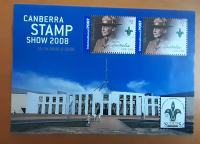 Avstralija 2008 Skavti Canberra stamp show  žigosan blok