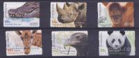 AVSTRALIJA 2012 - Divje živali žigosane samolepilne znamke