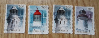 AVSTRALIJA 2015 Svetilniki žigosane samolepilne znamke