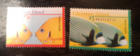 Božični otoki 1995, celotna nežigosana serija favna, živali, ribe