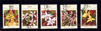 CHRISTMAS ISLAND bOŽIČNI OTOKI 1994 - Orhideje žigosane znamke