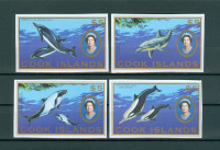 Cookovi otoki Oceanija 2007 fauna morska delfini serija MNH** 5% Mi