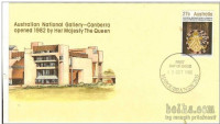 FDC AVSTRALIJA 1982 - Narodna Galerija