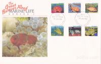 FDC Avstralija 1984 - Marine life ribe, raki, polži