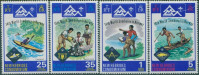 NOVI HEBRIDI 1975 SKAVTI JAMBOREE ** Mi 407/410 ** serija (HV-113)