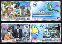 KIRIBATI 1984 RAZSTAVA AUSIPEX ** Mi 443/446 ** serija (HV-113)