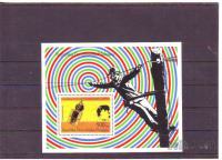 MADAGASKAR - KOMUNIKACIJA PREK SATELITA - blok 12** - (msmk)