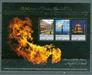 Norfolk Oceanija 2012 QEII. diamantna obletnica zlati blok MNH**