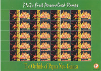 PAPUA NOVA GVINEJA 2007 ORHIDEJE RASTLINE ** mala pola 13 (F01)