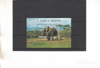 SAN TOME - SLON - blok** - (msmk)