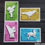 stoletje pošte - Solomon Islands 1973 - Mi 259/262 - čiste (Rafl01)