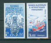 TAAF 1986 ladje serija MNH**